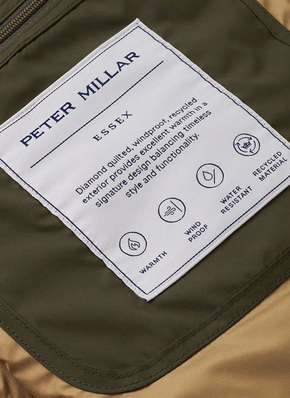 Peter Millar Essex Vest: Dark Olive