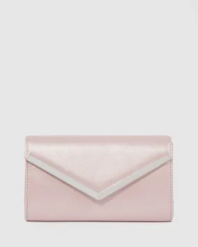 Pink Cindy Evening Clutch Bag