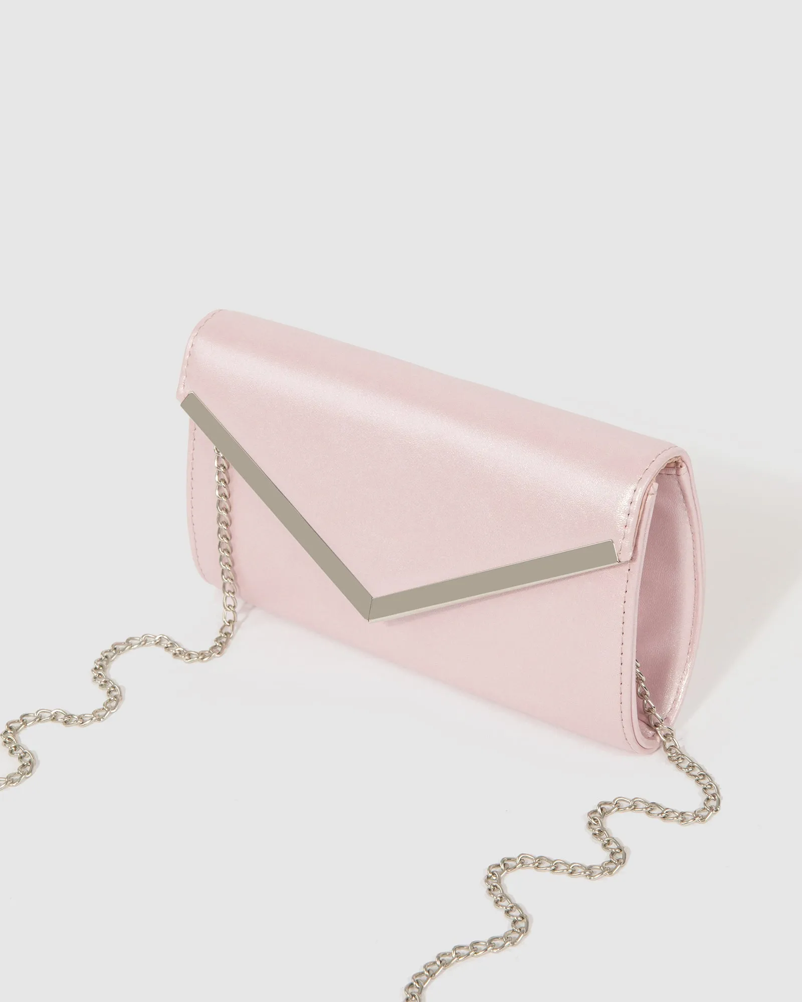 Pink Cindy Evening Clutch Bag