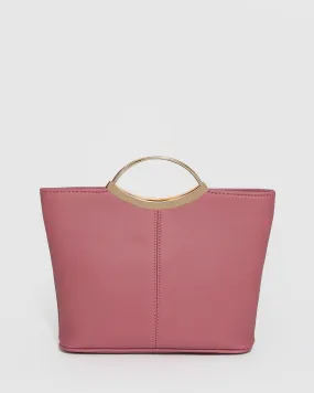 Pink Jessie Clutch Bag