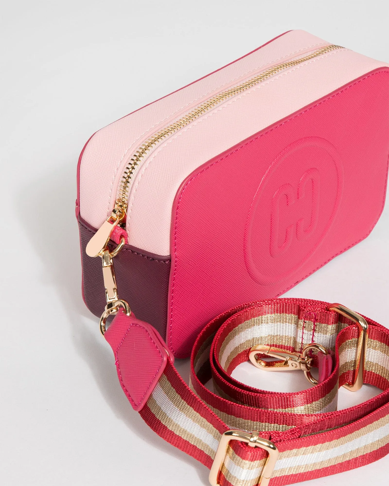 Pink Kiara Crossbody Bag