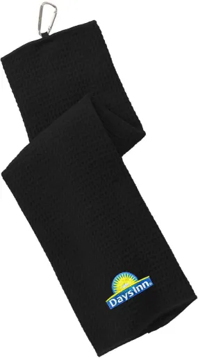 Port Authority Waffle Microfiber Golf Towel