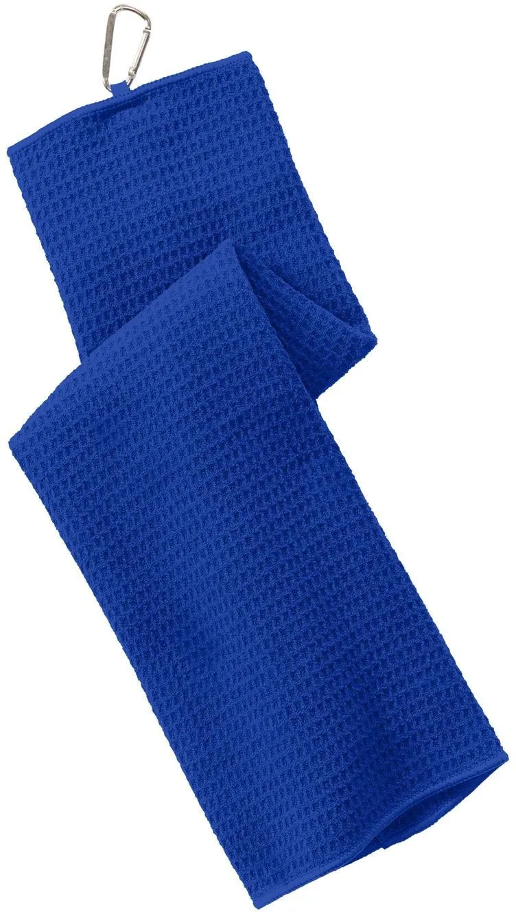 Port Authority Waffle Microfiber Golf Towel