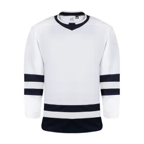 Premium League Hockey Jersey: White/Black