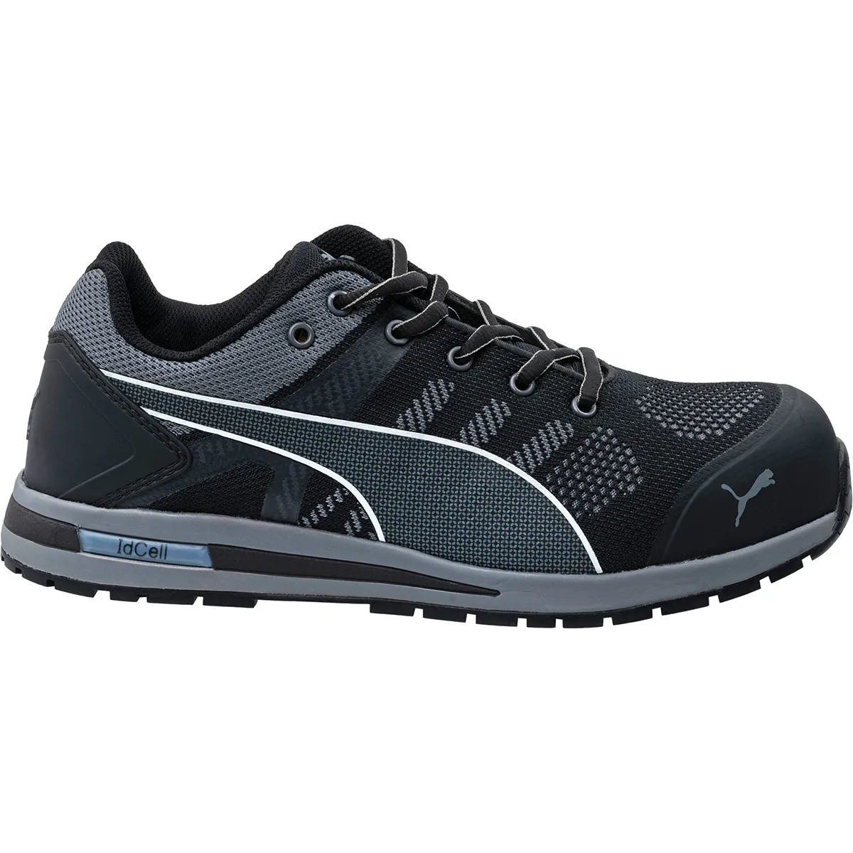 Puma Elevate Knit Black S1P Safety Trainers 12