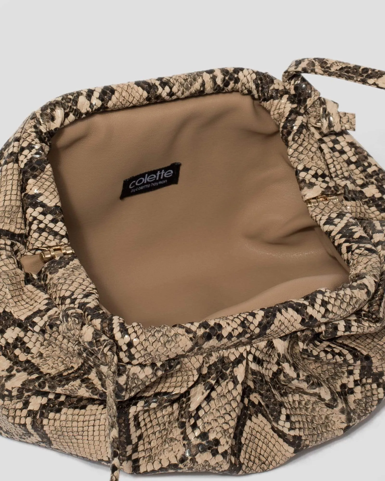 Python Rosie Pouch Crossbody Bag