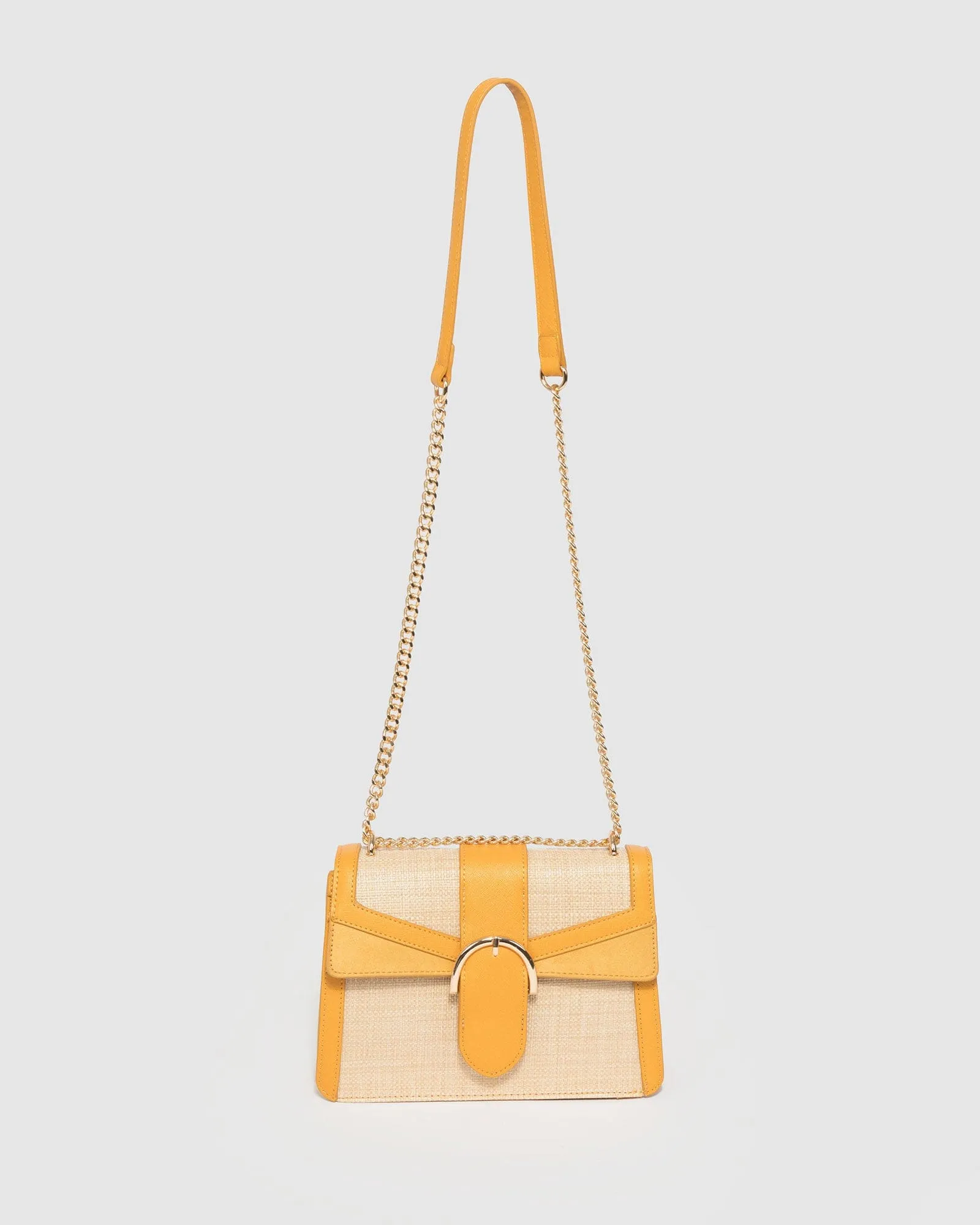 Rachel Yellow Crossbody Bag