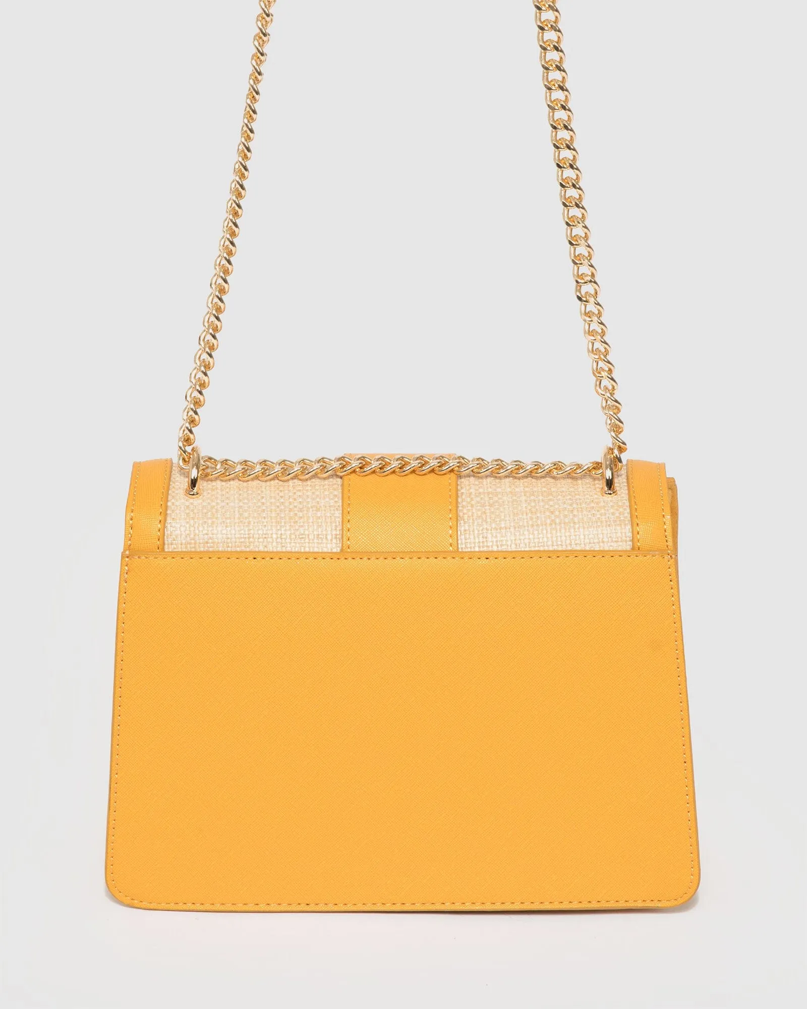 Rachel Yellow Crossbody Bag