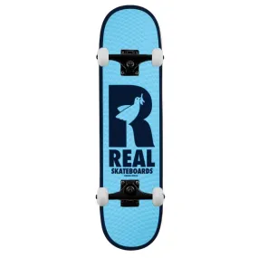 Real Renewal Doves Complete Skateboard Blue 7.75