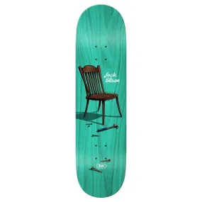 Real Skateboard Deck Jack Jackupuncture Turquoise 8.25