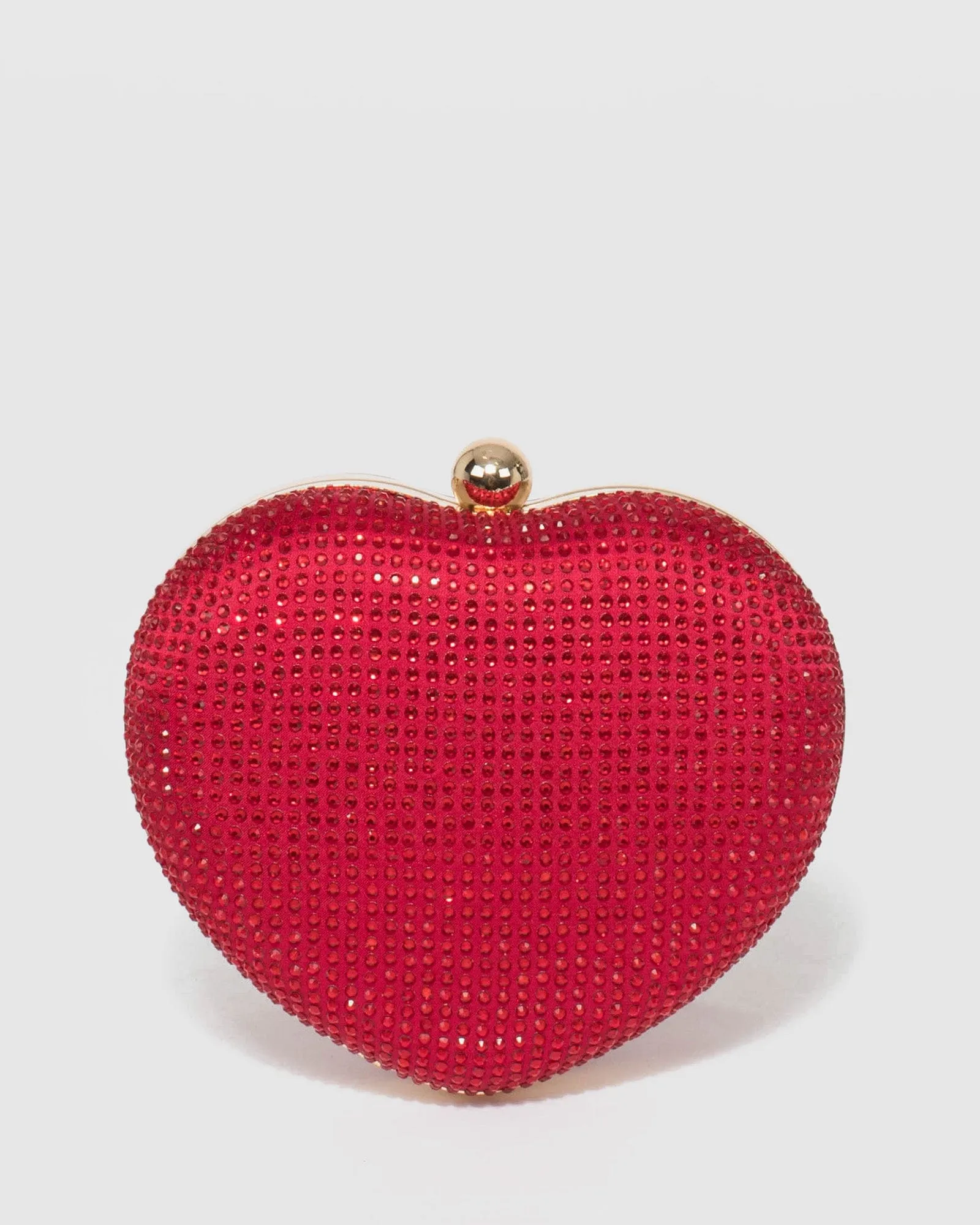 Red Heart Crossbody Bag