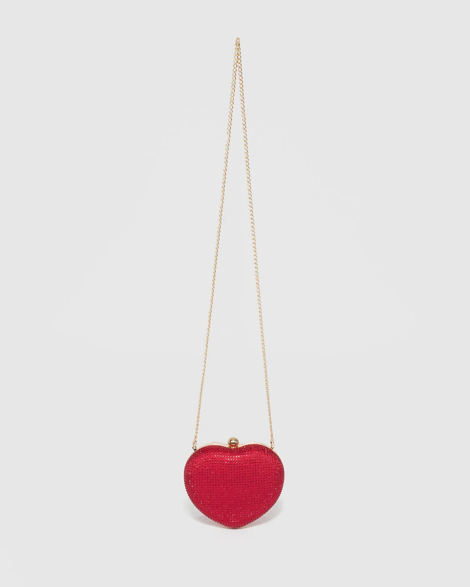 Red Heart Crossbody Bag