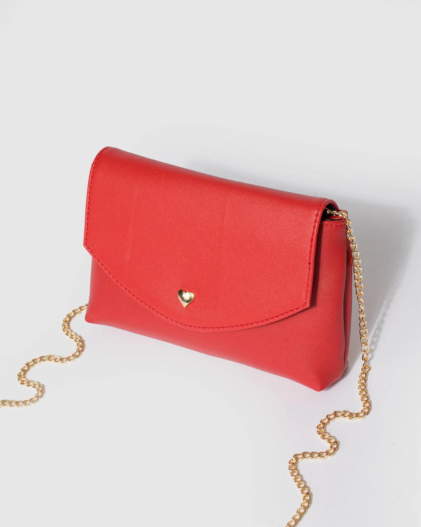 Red Sydney Envelope Crossbody Bag