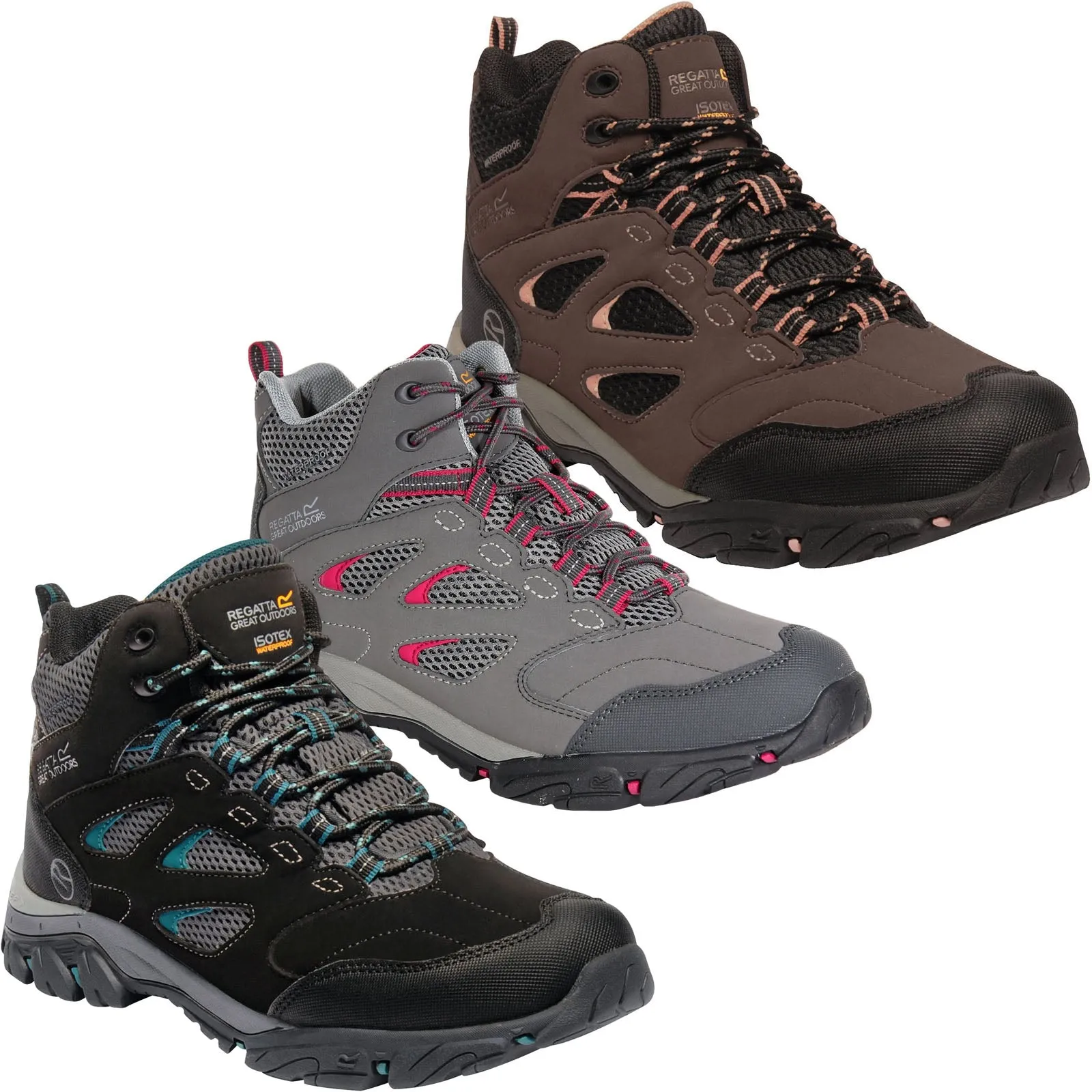 Regatta Womens Holcombe Waterproof Mid Walking Boots