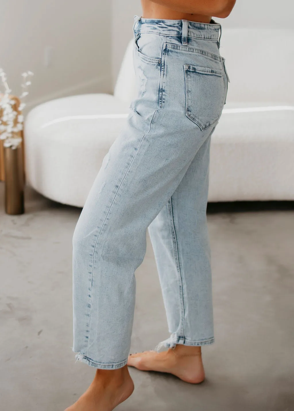 Reina Flying Monkey Barrel Jeans