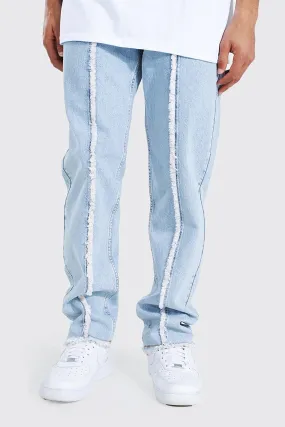 Relaxed Fit Rigid Seam Detail Jeans