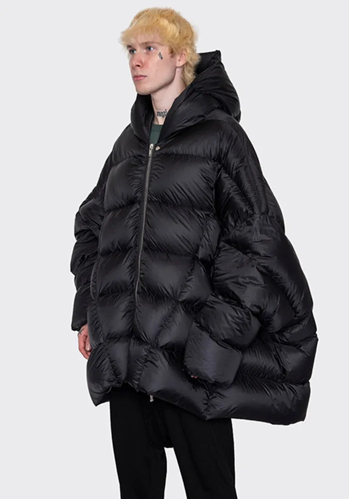 RICK OWENS RU02B2796 NZD4 09 DUVET JUMBO PETER JACKET BLACK