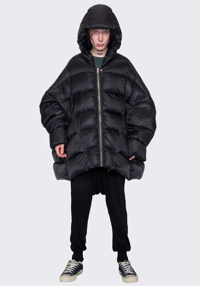 RICK OWENS RU02B2796 NZD4 09 DUVET JUMBO PETER JACKET BLACK