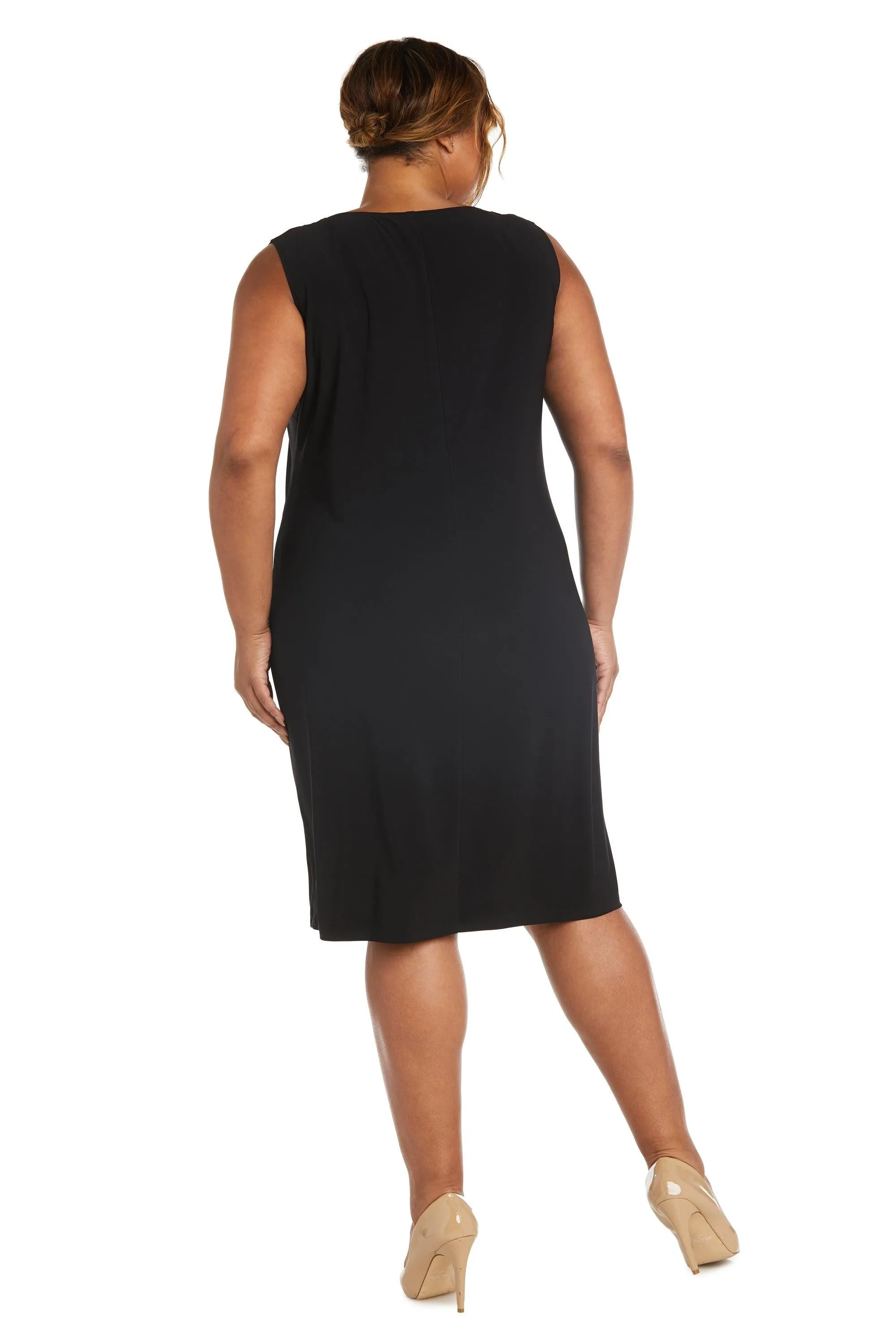 R&M Richards 7953W Short Plus Size Jacket Dress