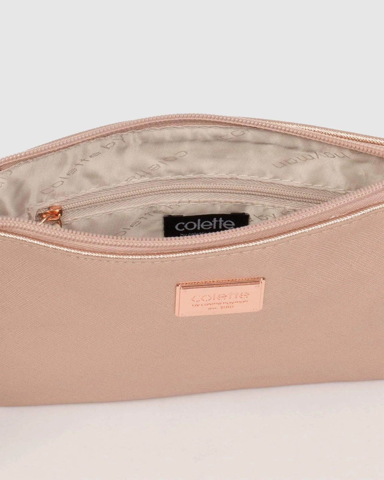 Rose Gold Strap Crossbody Bag