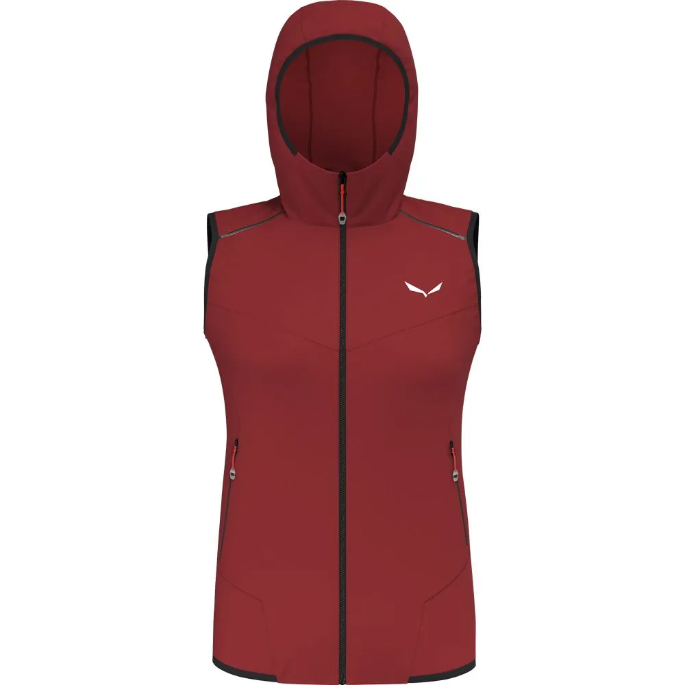 SALEWA - Pedroc DST Light Softshell Vest Women syrah