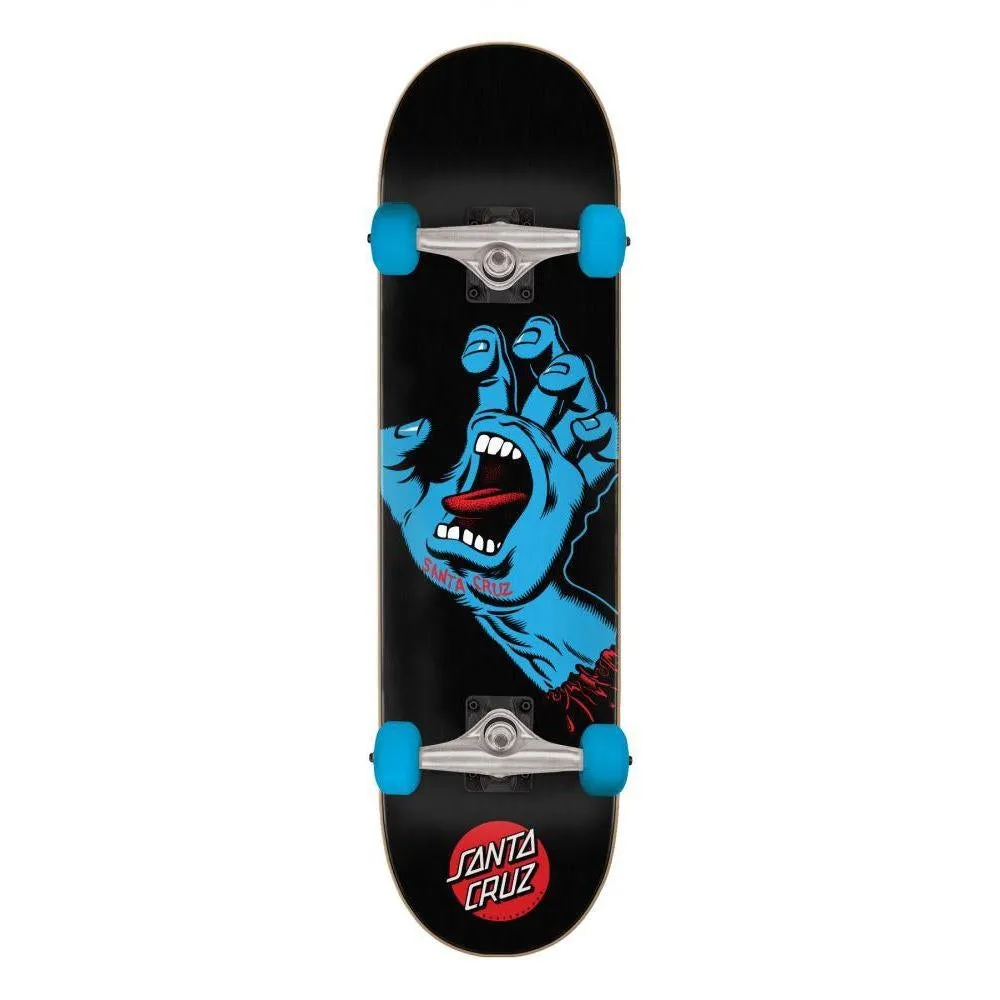 Santa Cruz Factory Complete Skateboard Screaming Hand Black 8