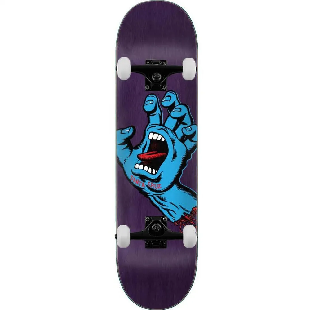 Santa Cruz Screaming Hand Complete Skateboard Multi 8.38