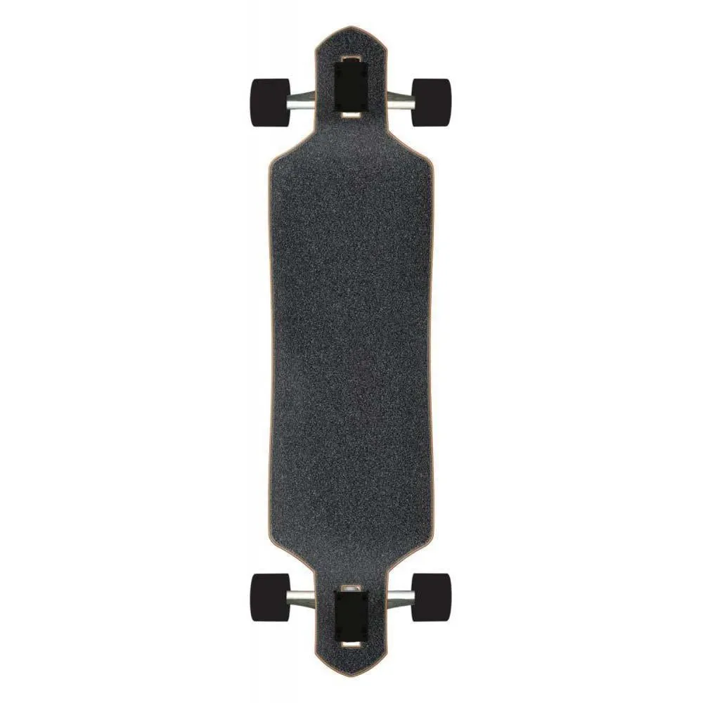 Santa Cruzer Factory Complete Skateboard Classic Dot Drop Thru Black 9 x 36