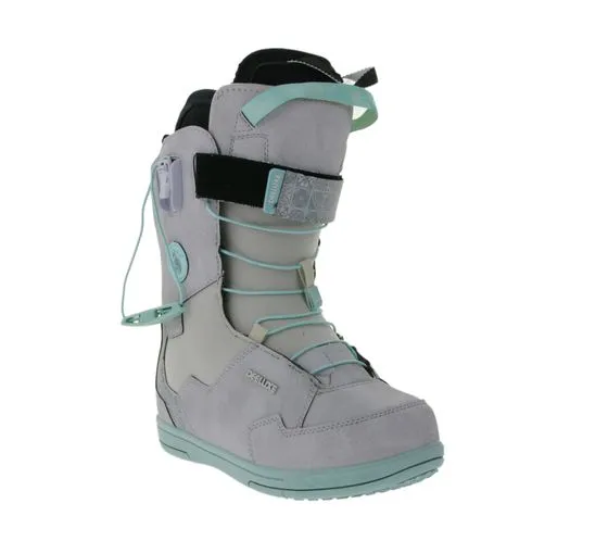 Scarponi da snowboard da donna DEELUXE con strato isolante stivali per sport invernali 572051-2000/9955 grigio