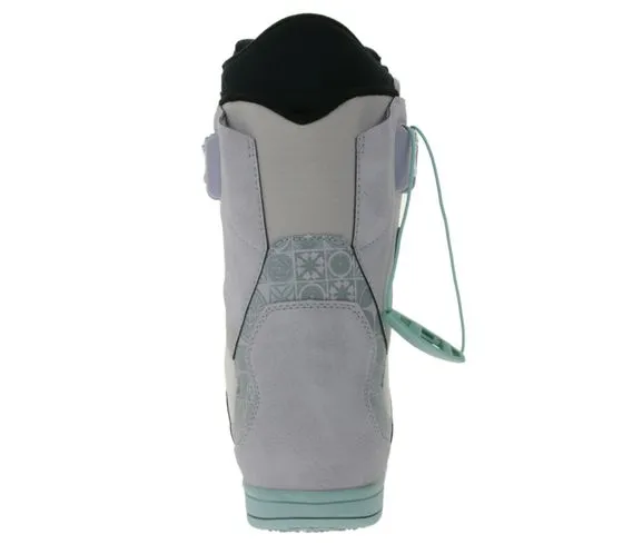 Scarponi da snowboard da donna DEELUXE con strato isolante stivali per sport invernali 572051-2000/9955 grigio