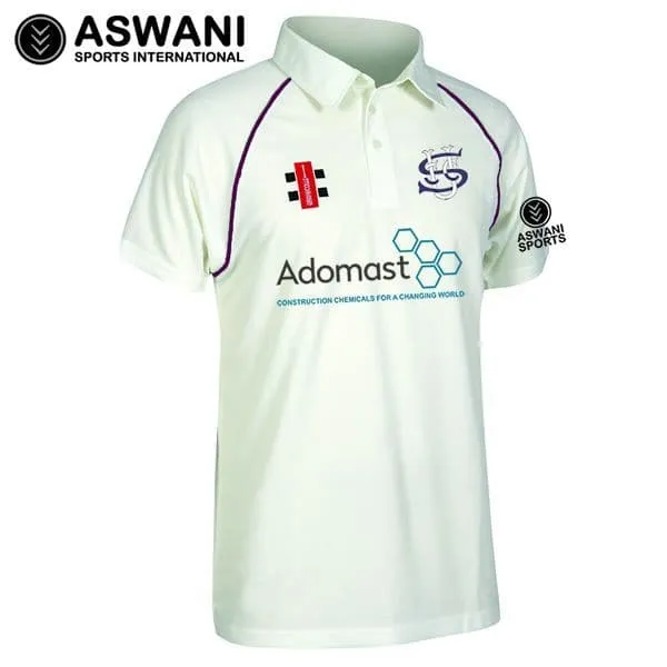 Sheffield United Cricket Club Playing Shirt, Short Sleeve (Kids)