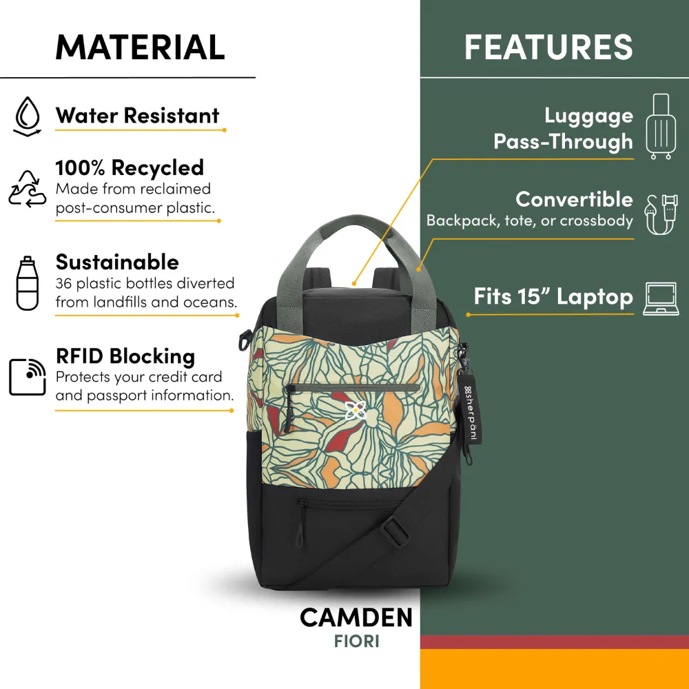 Sherpni Camden Fiori Backpack (Women's)