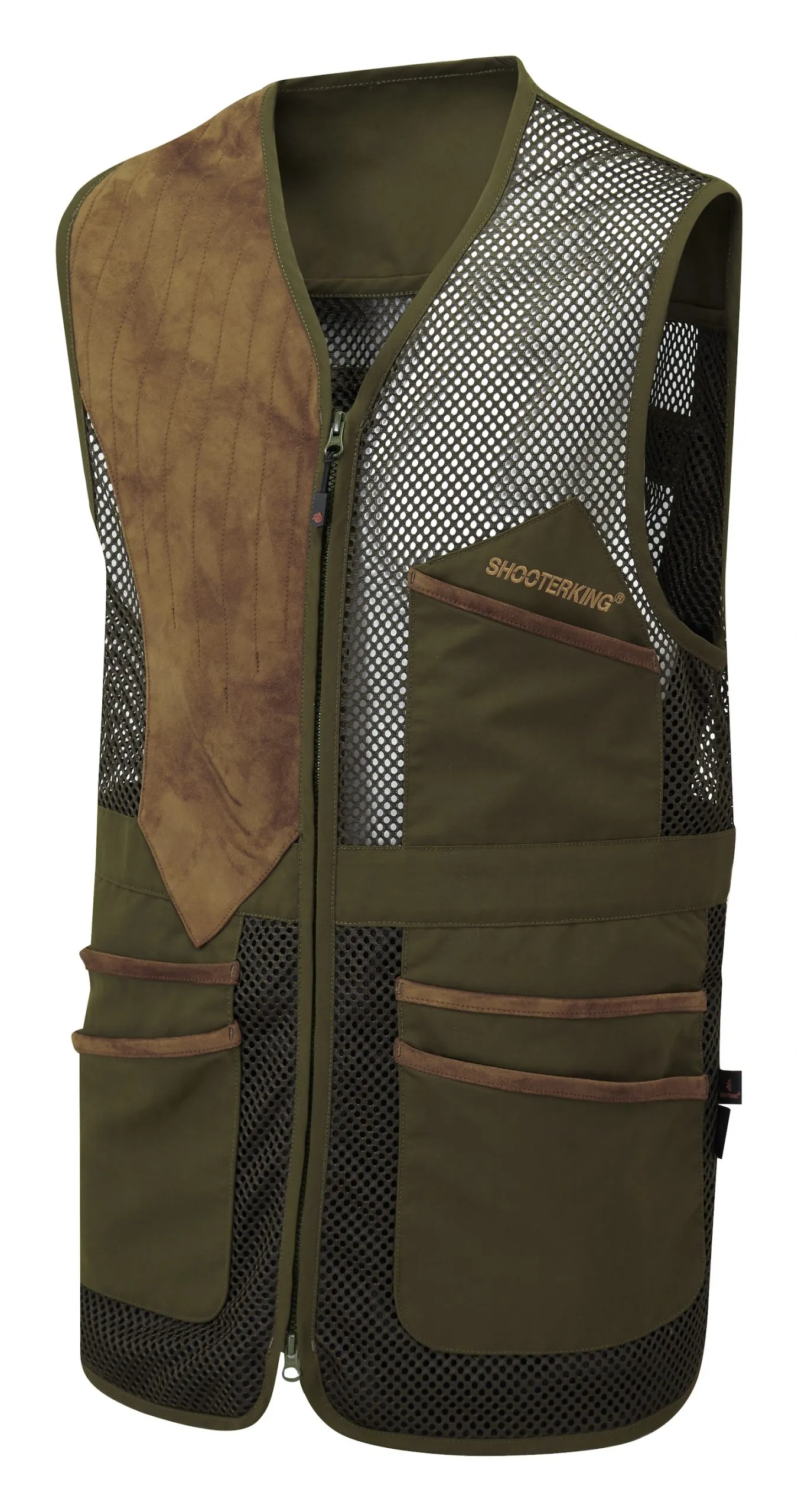 ShooterKing Clay Shooter Pro-Trap Vest – Green