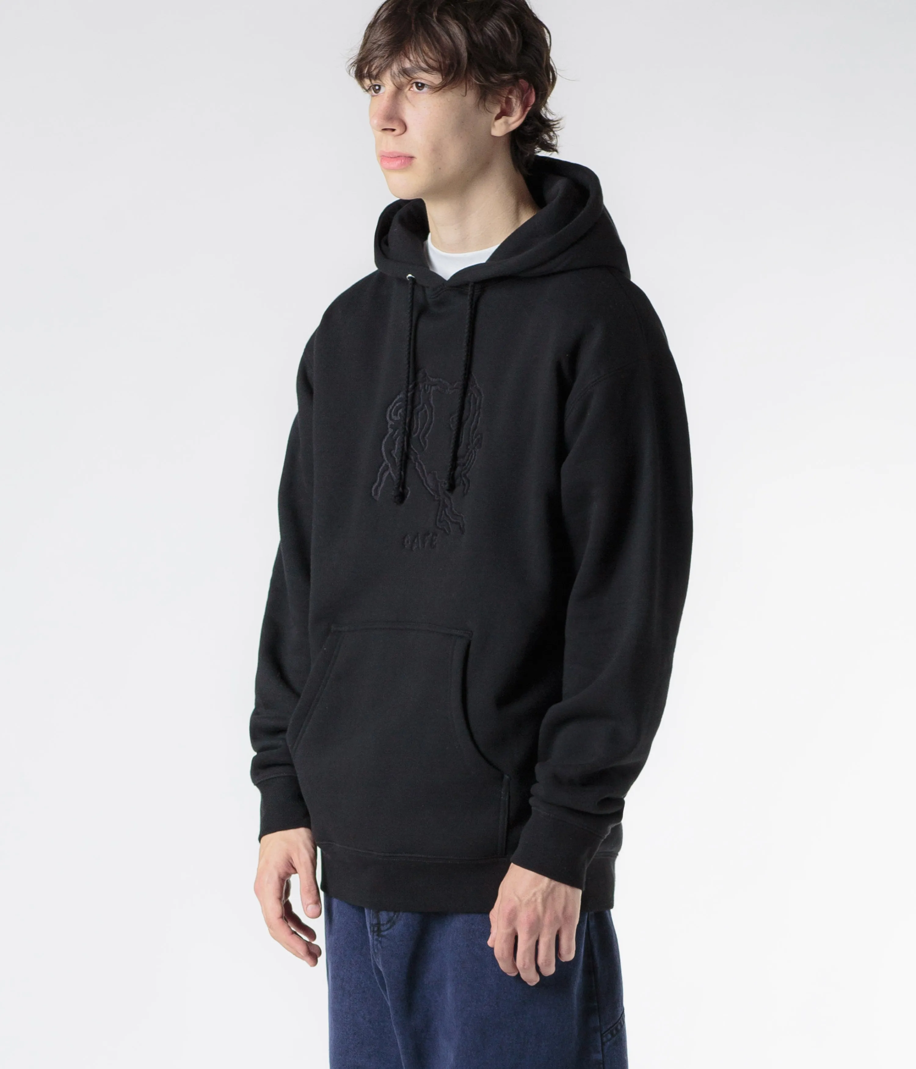 Skateboard Cafe Dance Circle Hoodie - Black