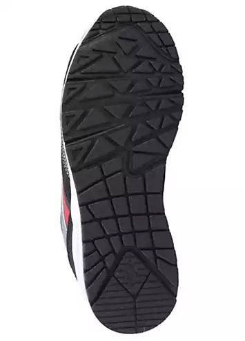 Skechers Boys Black Uno Gen1 Colour Surge Trainers | Grattan