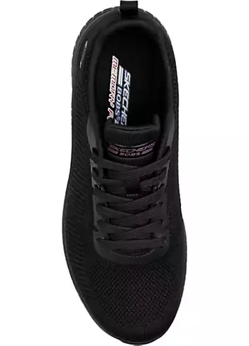 Skechers Ladies Black Bobs Squad Chaos Face Off Trainers | Kaleidoscope