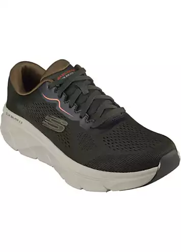 Skechers Mens Green D’Lux Walker 2.0 Trainers