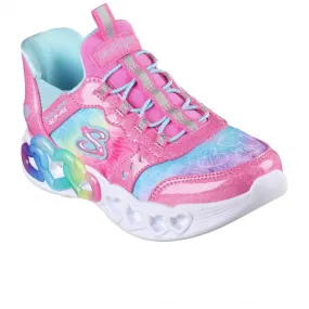 Skechers Slip Ins: Infinite Heart Lights Girls Trainers