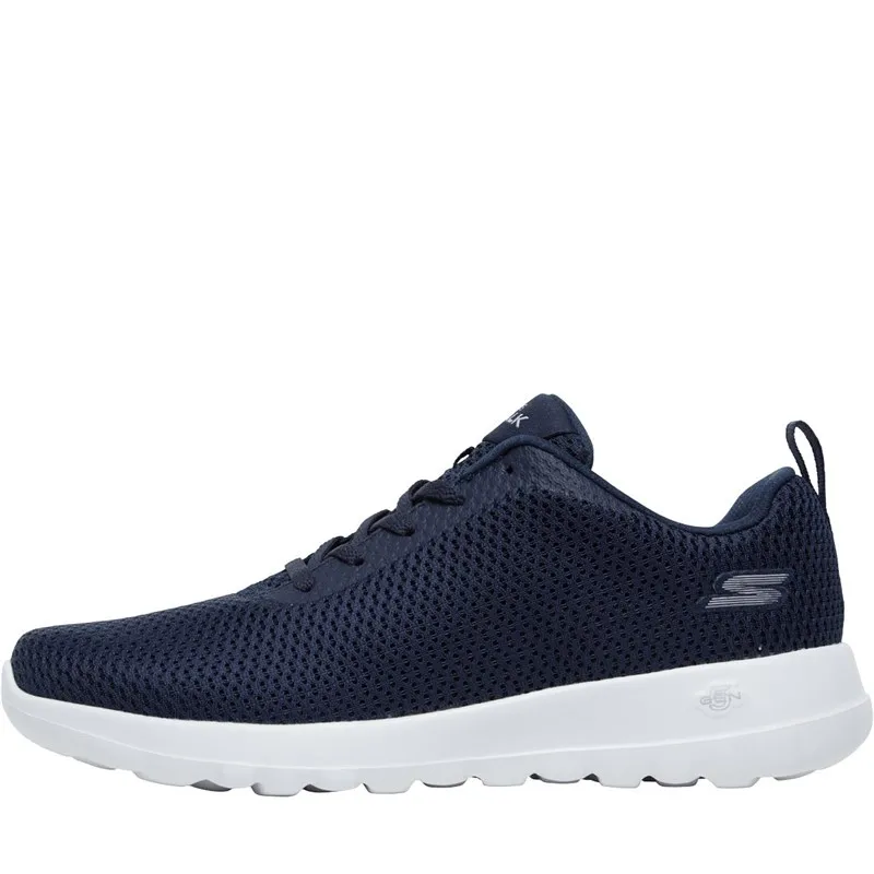 SKECHERS Womens GOwalk Joy Paradise Trainers Navy/White