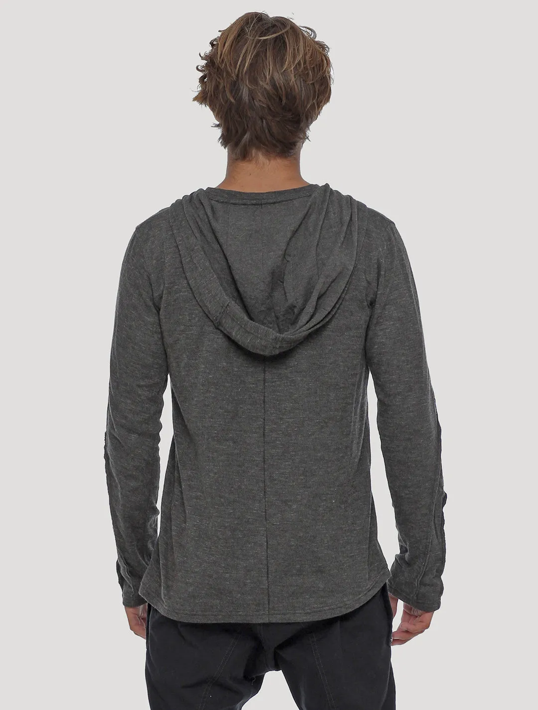 Slit Hoodie Jumper