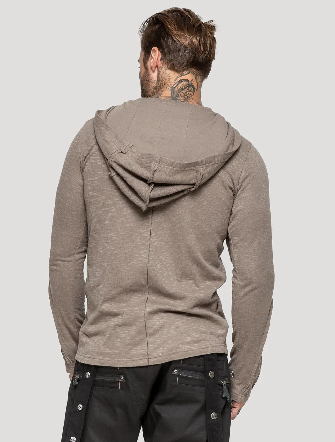 Slit Hoodie Jumper