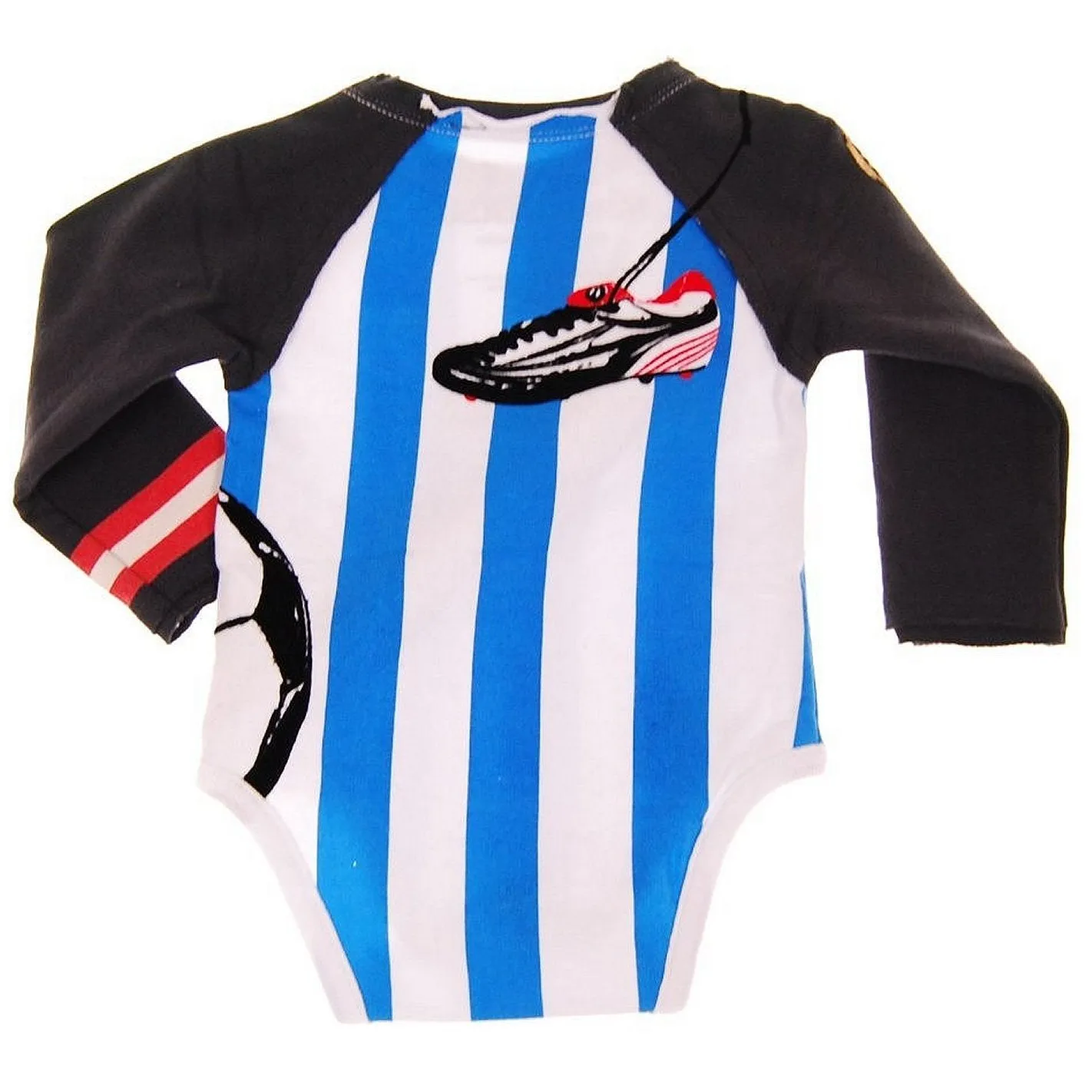 Soccer Long Sleeve Raglan Bodysuit by: Mini Shatsu