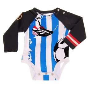 Soccer Long Sleeve Raglan Bodysuit by: Mini Shatsu