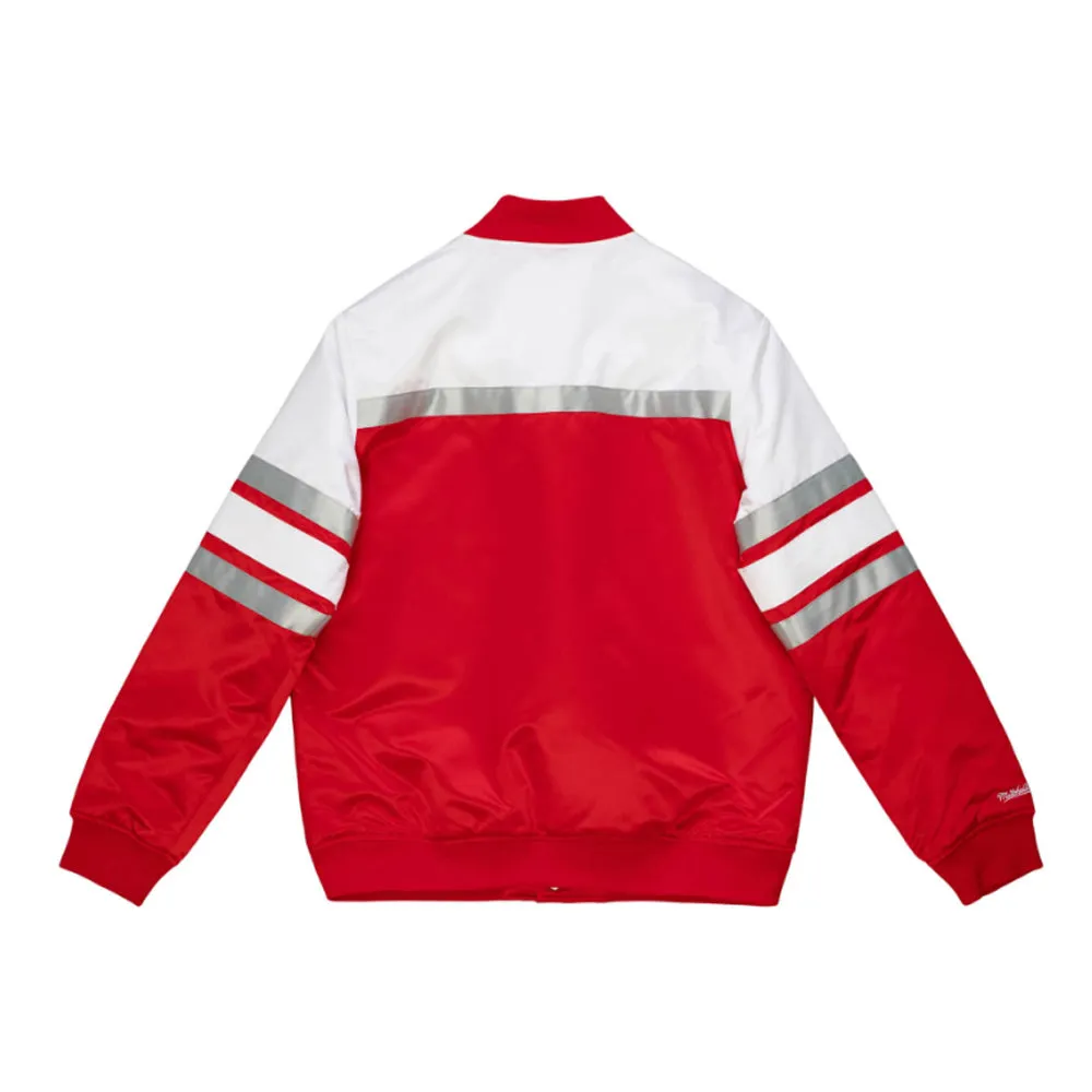 Special Script Heavyweight Satin Football Jacket