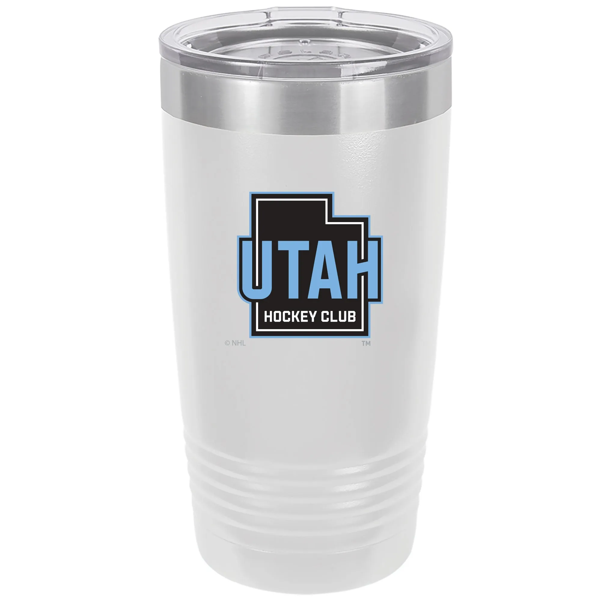 Sports Decor Utah Hockey Club White Polar Camel 20oz - Third Logo