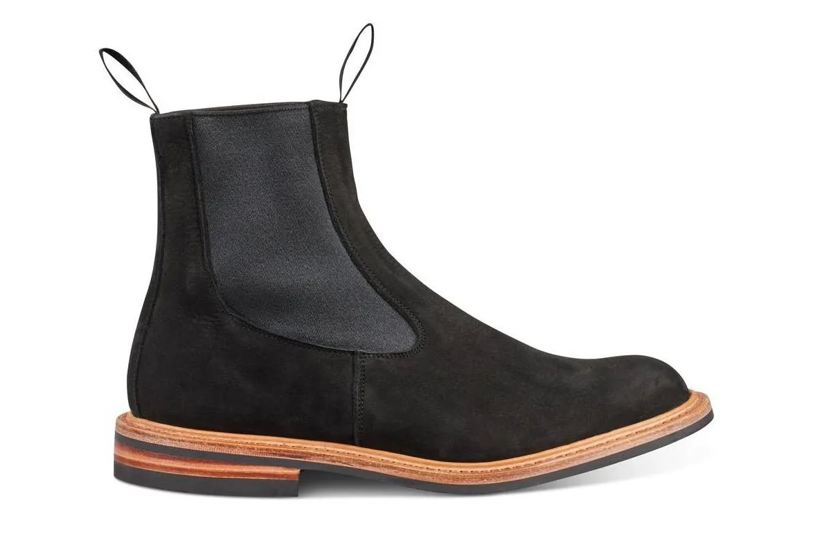 Stephen Chelsea Boot - Black Hydro Nubuck