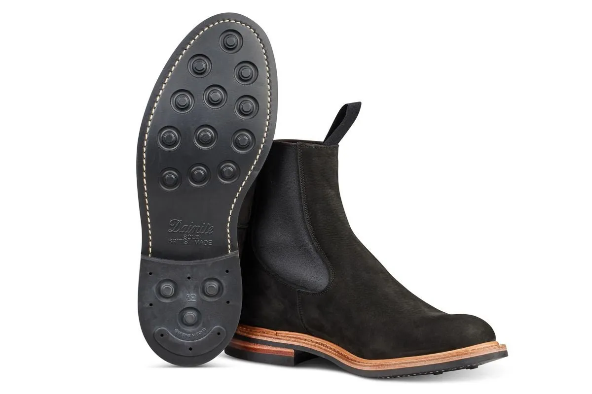 Stephen Chelsea Boot - Black Hydro Nubuck