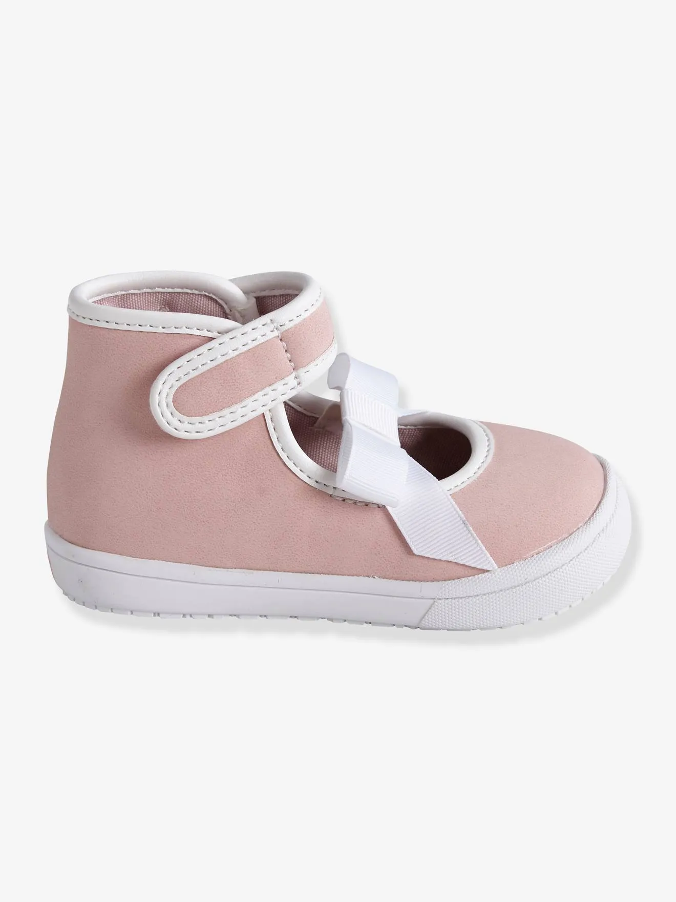 Stylish Trainers for Baby Girls - pink light solid