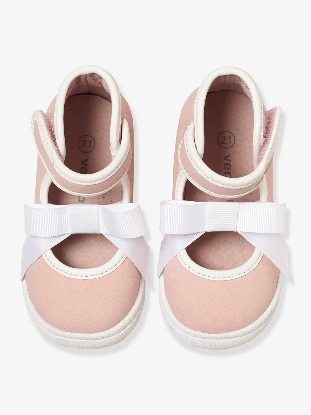 Stylish Trainers for Baby Girls - pink light solid