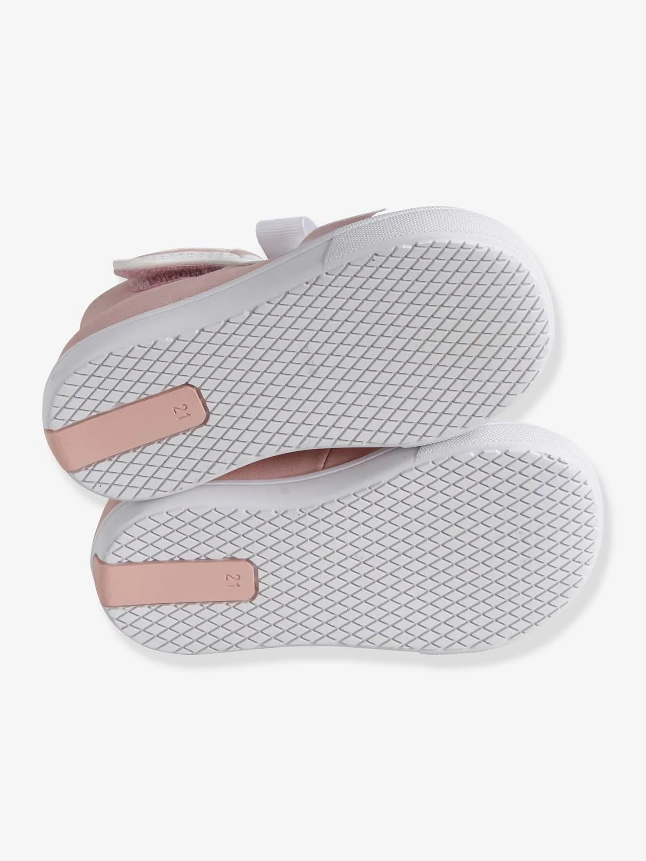 Stylish Trainers for Baby Girls - pink light solid